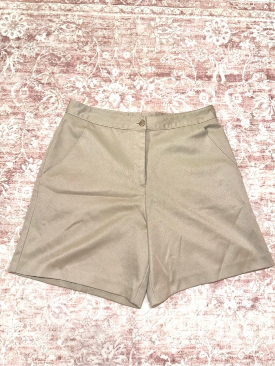 Lily'S Of Beverly Hills Pants - Vintage ⚜️ Lily’s Beverly Hills Tan High Waist Shorts